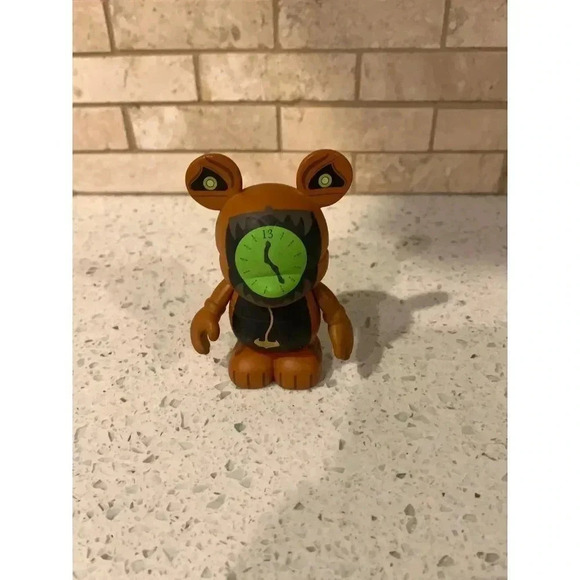 Genuine Disney The Haunted Mansion Clock Collectible Vinylmation Bt - Picture 1 of 5